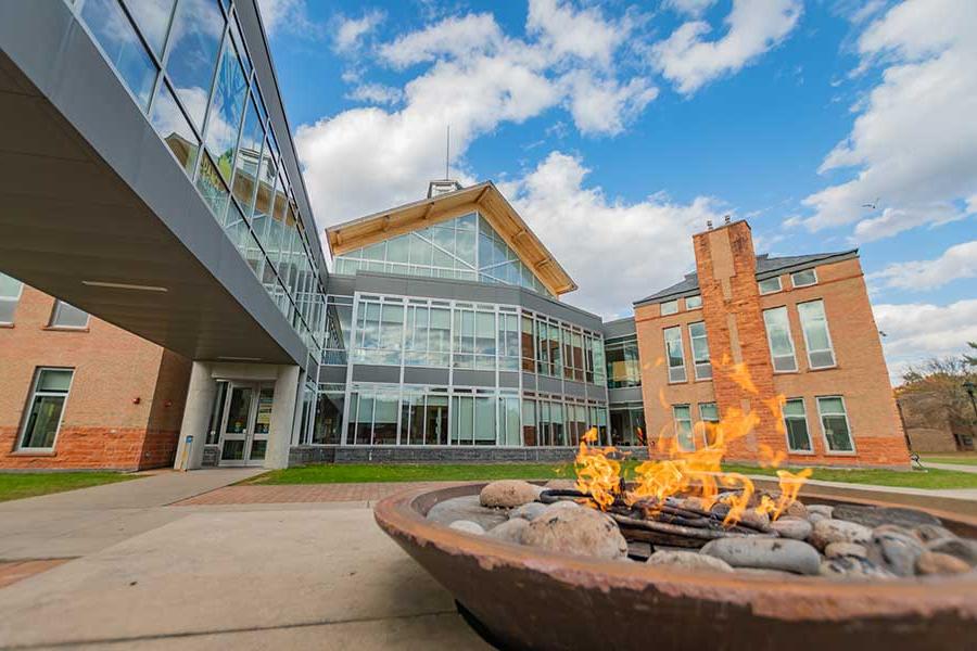 Student Center on the Clarkson University Potsdam Campus